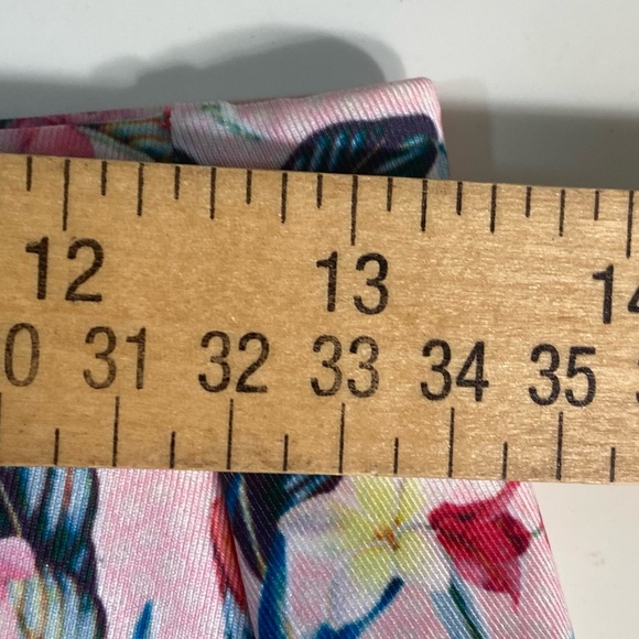 Lucky in Love Patch Me Pleated Skort Skirt Tennis Pickleball Floral Tiered Sz S - Picture 8 of 9